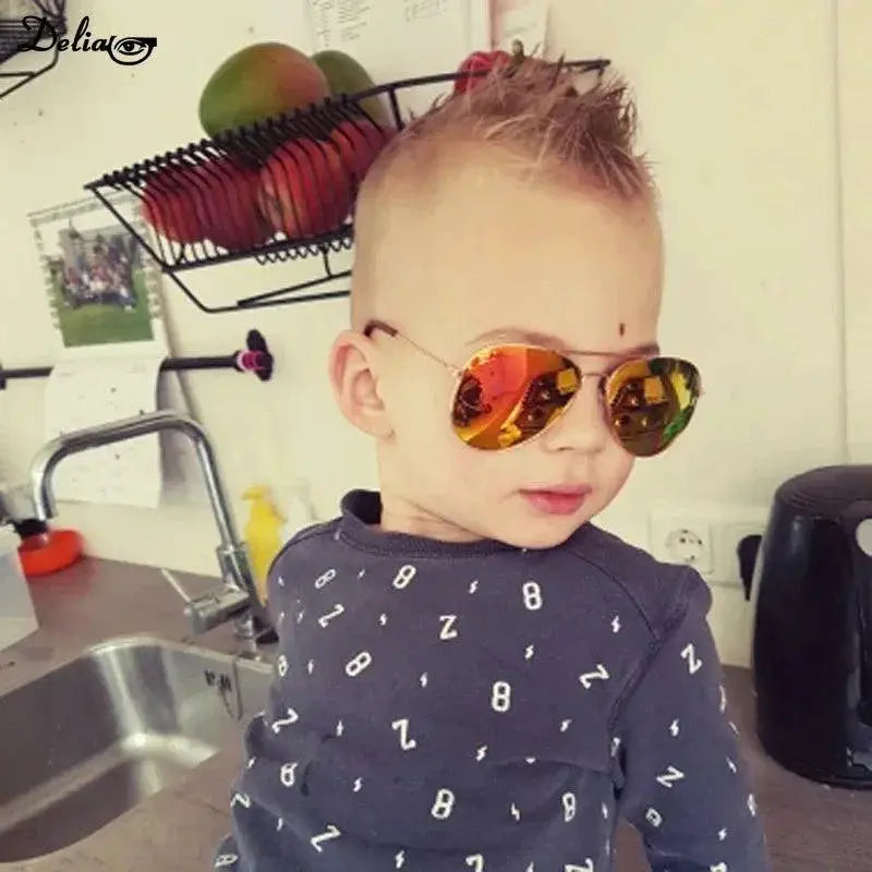 Colorful UV400 Kids Sunglasses for Boys and Girls Eyewear