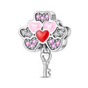 Sterling Silver Charm Beads Mask