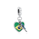 Sterling Silver Charm Love Charms