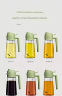 Glass Spray Oil Bottle Jar For Air Fryer Kitchen Use