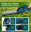 Precise Hedge Trimmer for Home Gardeners