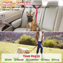 Car Safety Leash Reflective Elastic Dog Seat Belt Rope