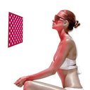 Radiant Glow Red Light Facial Panel 144 LED Therapy Anti Aging Skin Rejuvenation