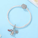 Sterling Silver Charm Fortune Cat
