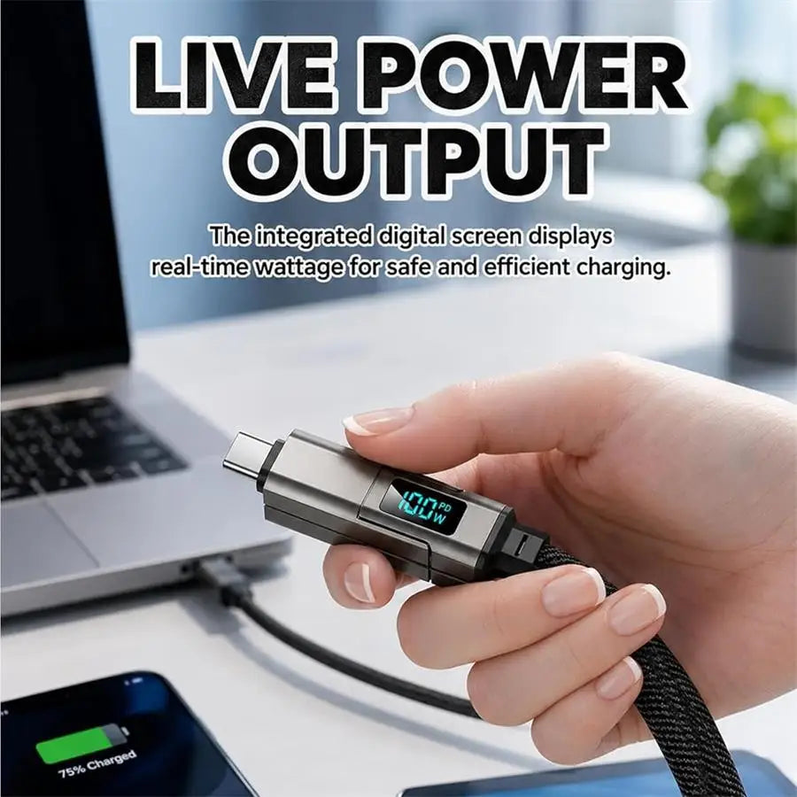 65W USB C Charging Cable