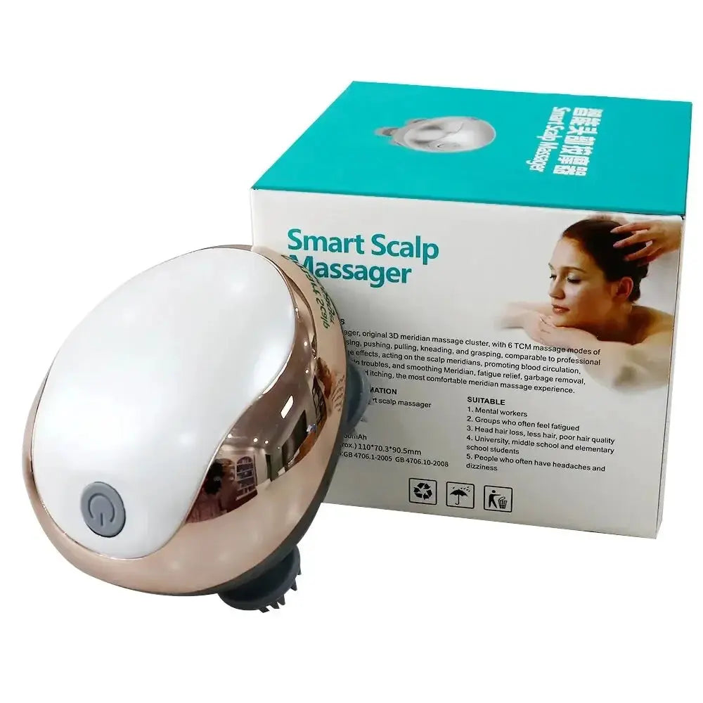 Electric Scalp Massager For Hair Growth Rechargeable