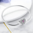 Sterling Silver Bracelet Cm Leaf