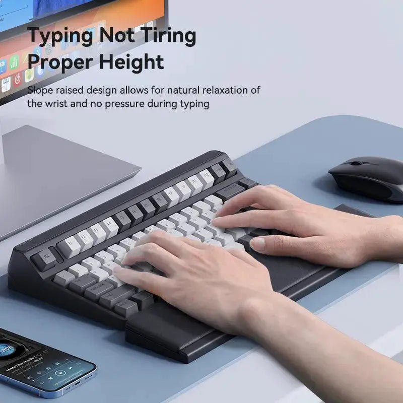 Ultimate Ergonomic Memory Foam Wrist Rest Pad For Keyboard