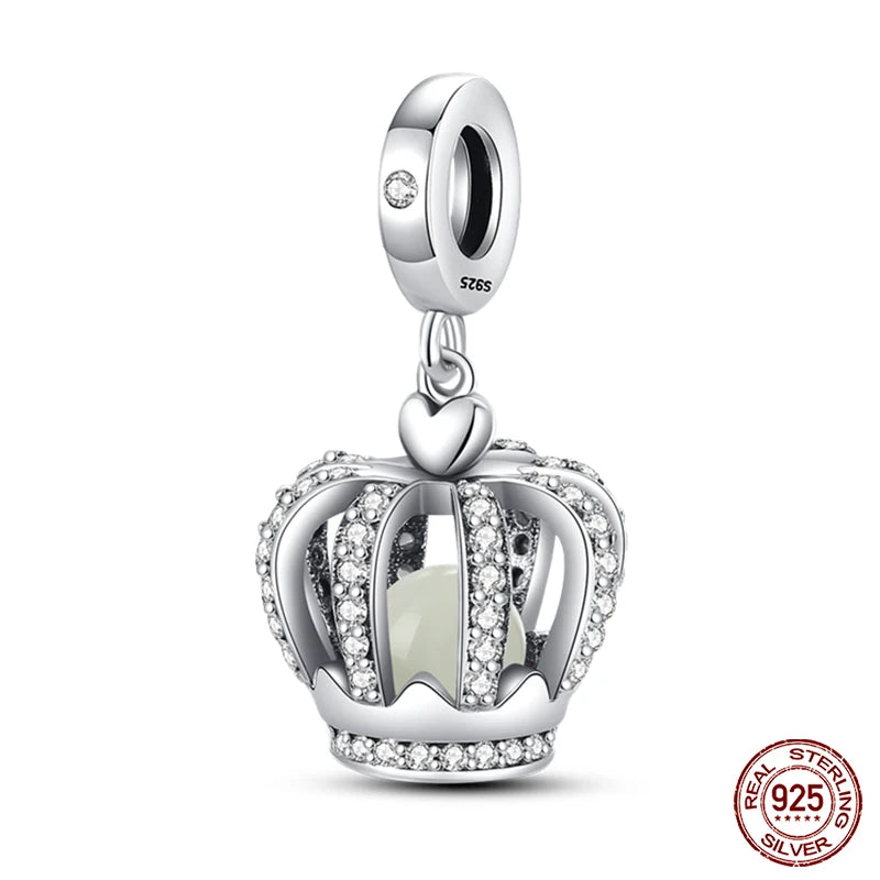 Sterling Silver Chameleon Luminous Firefly