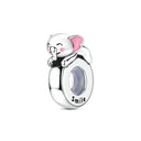 Mula Sterling Silver Clip Charm