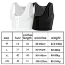 Men's Chest Compression Shaper Vest for Slimming Support