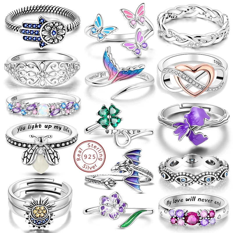 Ring Sales Sterling Silver Love