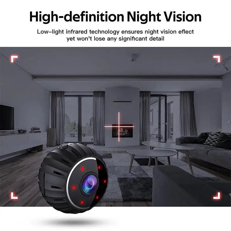 1080P WiFi Mini Security Camera With Night Vision Features