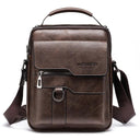 PU Leather Crossbody Bag for Men Stylish Business Essential