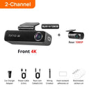 70mai M800 Dash Cam - Smart Night Vision