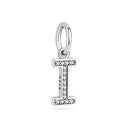 Sterling Silver Charm A-z Letters