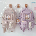 Nylon Backpack For Women Sweet Cute Classic Casual Bag