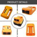 Portable USB Charger Adapter for Makita Milwaukee Batteries