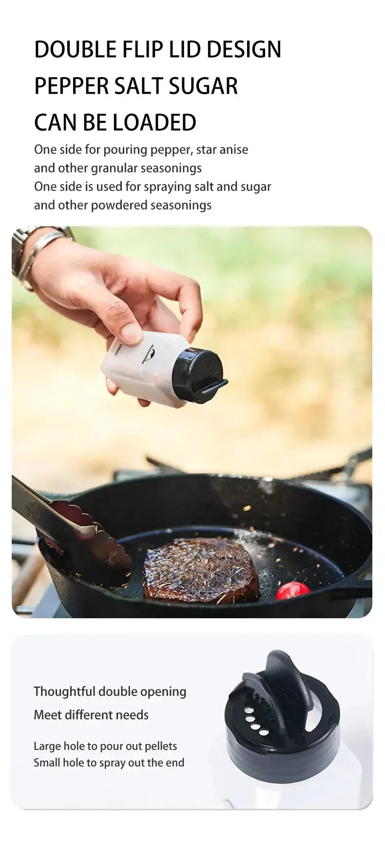 Leak-Proof Spice Jars for Outdoor Meals — product view 16