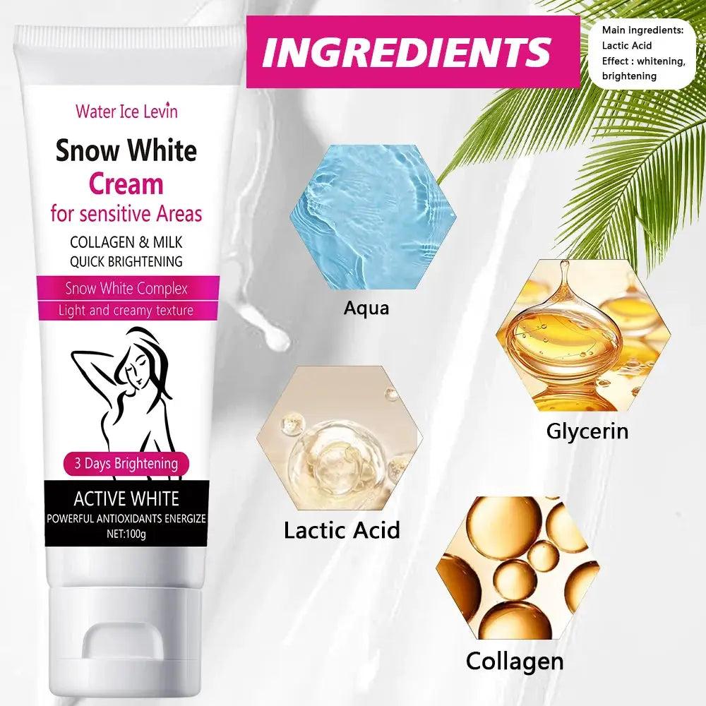 Face Body Brightening Cream Thigh Underarm Inner Melanin Lightening Lotion Gentle Nourishing Improve Dull Brighten Skin Care