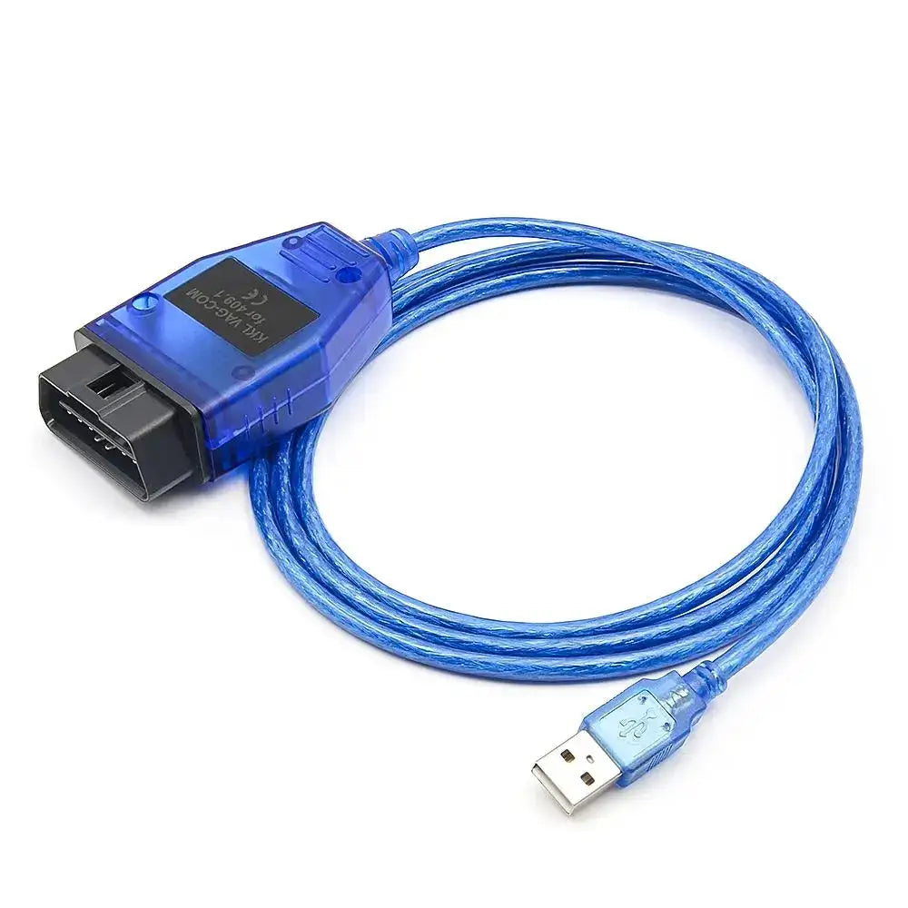 VAG 409.1 KKL COM With FTDI FT232RL CH340T OBD 2 OBD2 Car Diagnostic USB Interface Auto Cable Scanner Tool