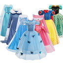 Fairytale Princess Dress for Girls - Cinderella Anna Elsa Snow White