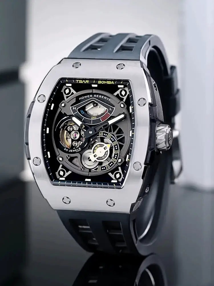 Luxury Automatic Tonneau Watch For Men — product image 5
