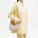 Spacious Crescent Handbag for Women