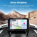 Touch Screen Motorcycle CarPlay Screen Support Wireless CarPlay