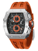 Tsar Bomba Men Tonneau Stainless Watch