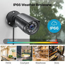 ZOSI Outdoor Surveillance Kit Crystal Clear Day/Night Vision