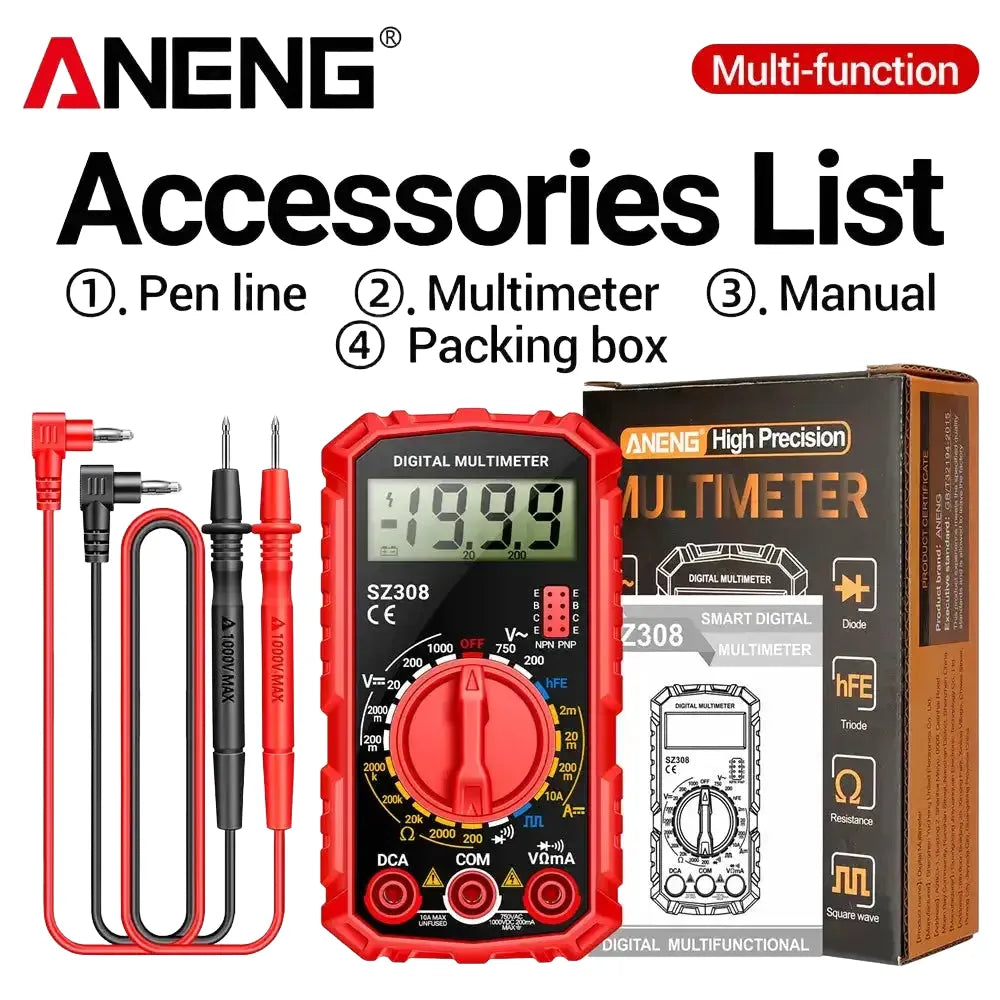 Aneng Digital Multimeter - High Accuracy — product view 1