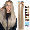 Fine Hair Transformation Seamless Skin Weft Tape Extensions