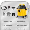 SucceBuy Portable Wet Dry Shop Vac