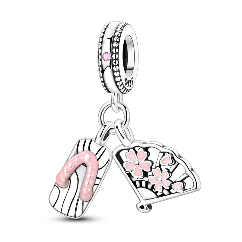 Sterling Silver Charm Beads Luminous