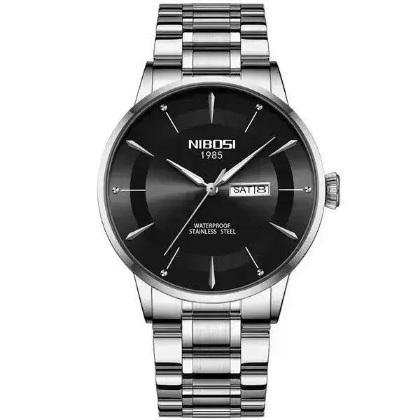 Nibosi Men Waterproof Quartz Watch Timepiece Date Display