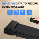 2-In-1 Electric Folding Walking Pad Treadmill For Small Spaces