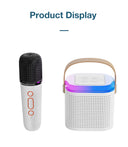 Y1 Wireless Bluetooth Speaker with 2 Microphones and RGB Light