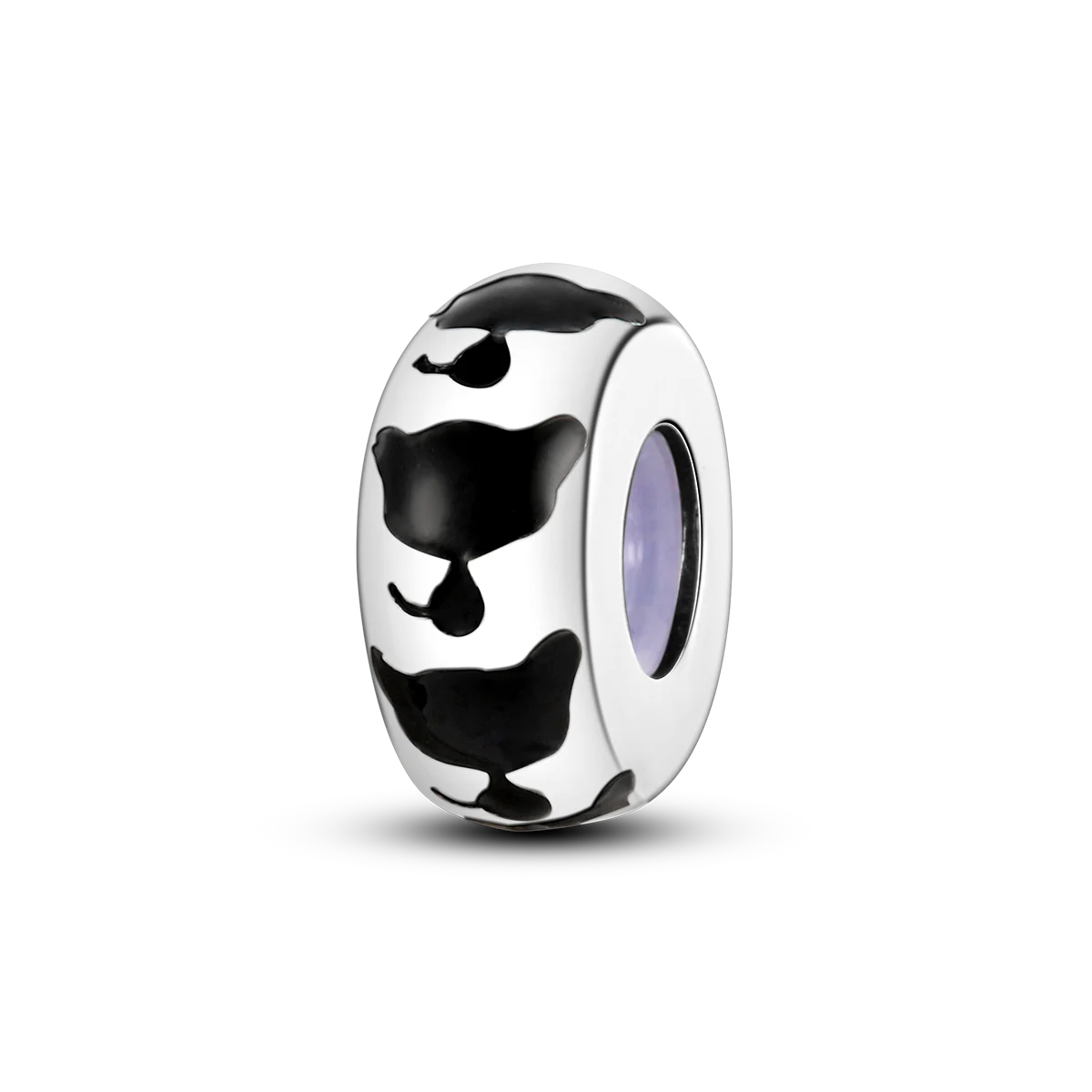 Silicone Spacer Beads Silver Plated