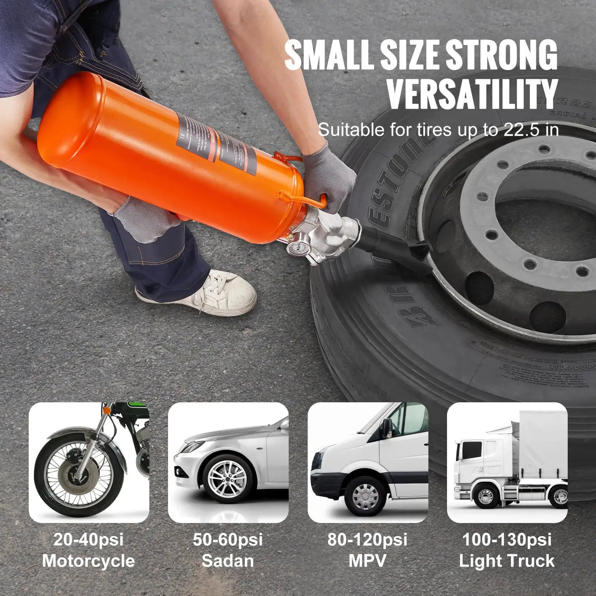 Heavy Duty Tire Bead Seater Kit — product image 2