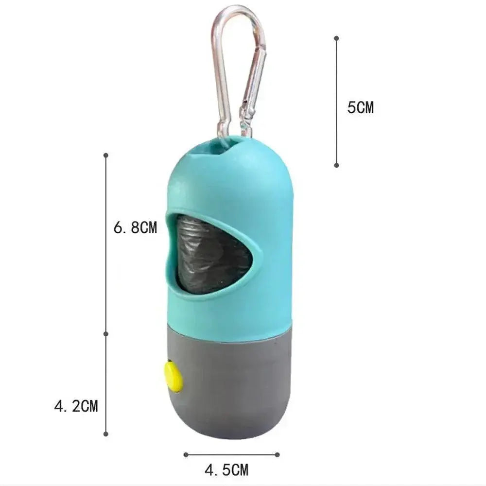 Led Light Dog Poop Bags Dispenser Eco Friendly Waste