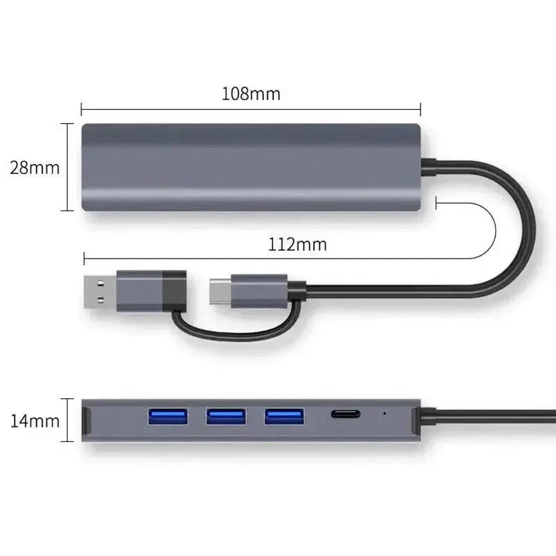 MacBook Pro USB C Hub Multiport For Seamless Connectivity