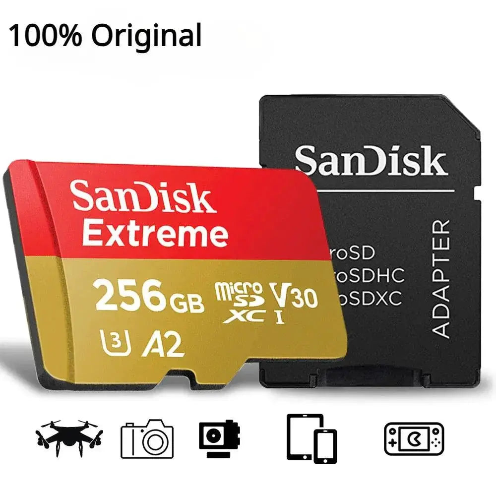 SanDisk Extreme MicroSDXC High Speed UHD Video Storage