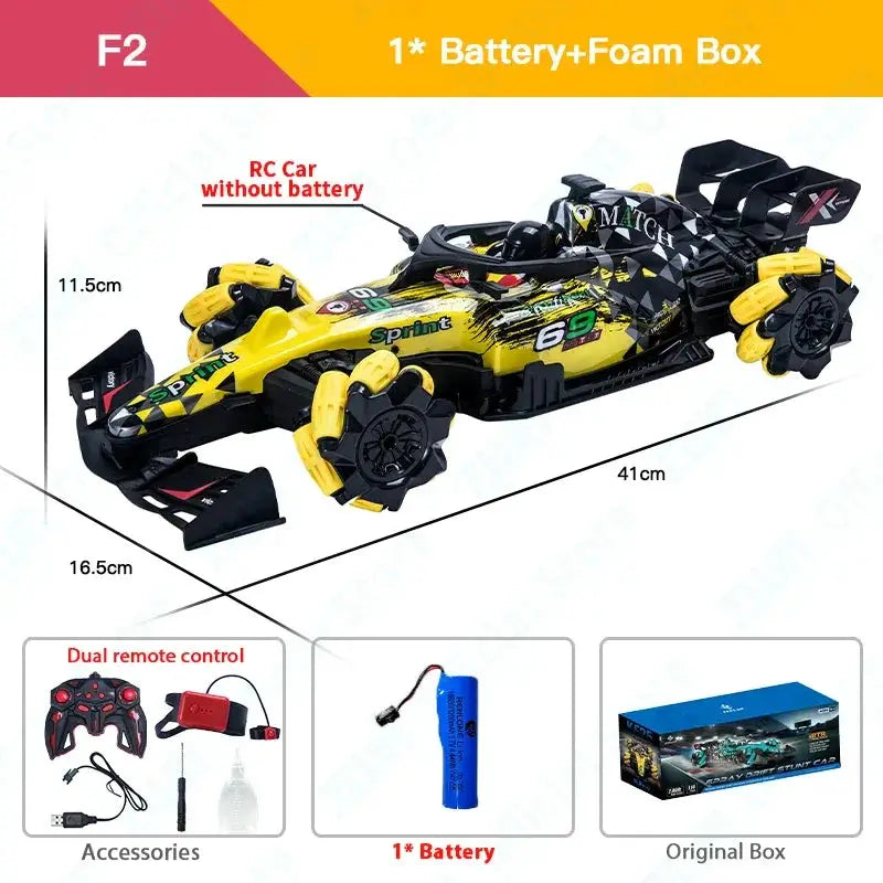 Fast Rc Car for Kids with Music Led — product view 16