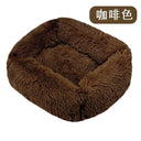 Luxurious Plush Dog Bed for Deep Sleep and Comfort 45x30