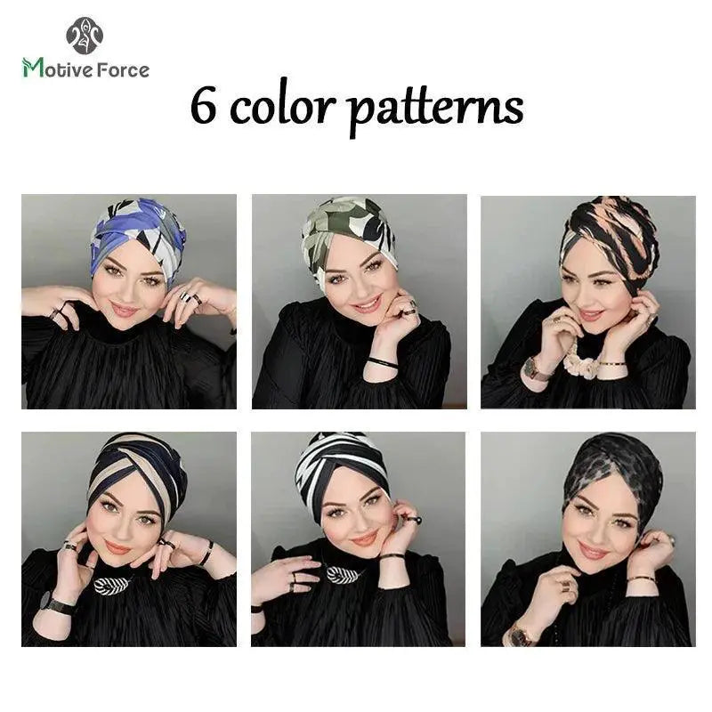 Modest Bubble Chiffon Hijab Cap For Versatile Wear