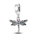 Silver Plated Butterfly Ladybug Cactus