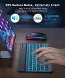 Silent Keyboard and Mouse for Office Use