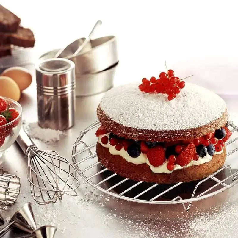 Stainless Steel Round Cooling Rack 6 Inch For Baking