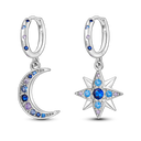 Silver Plated Cubic Zircon Geometric